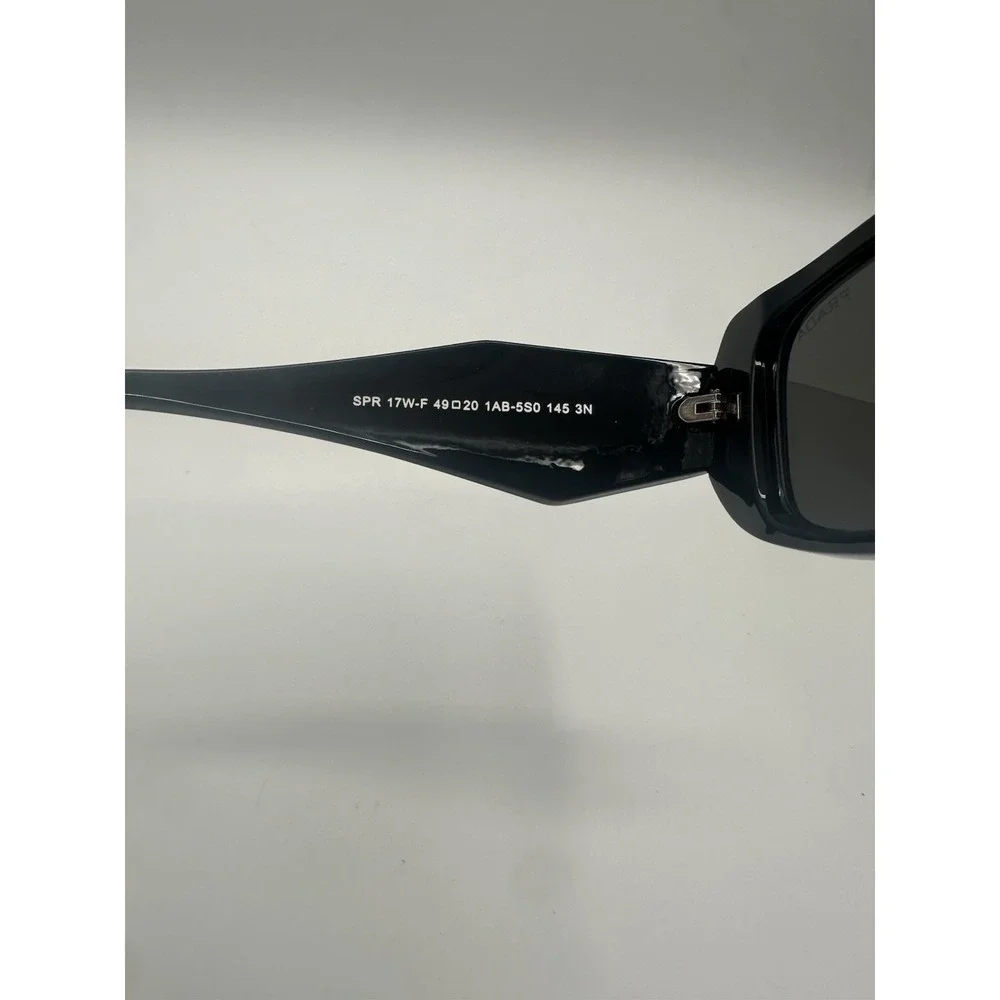 Prada Black Rectangular Sunglasses – Stylish Designer Shades